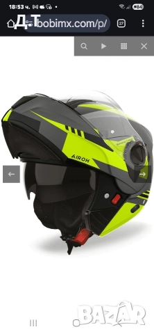 Каска Airoh-отваряема размер L, снимка 2 - Аксесоари и консумативи - 52860042