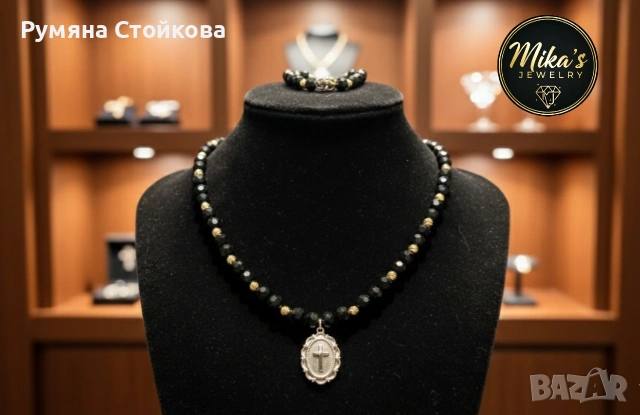 Гривни и броеници на конец, снимка 12 - Гривни - 53883829