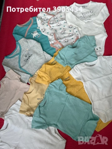 Бебешки дрехи от 0-6 мес., снимка 2 - Бодита за бебе - 54279233