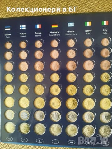  КОЛЕКЦИОНЕРСКИ АЛБУМ ЗА 26 СЕТА ЕВРОМОНЕТИ /виж описанието/, снимка 6 - Нумизматика и бонистика - 53904528
