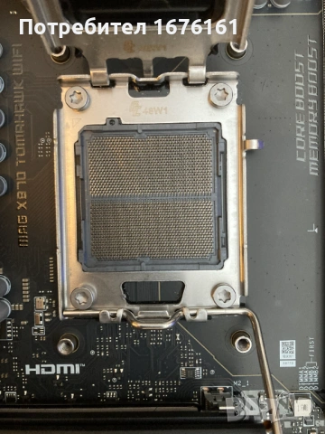 дъно MIS MAG X870 TOMAHAWK WIFI - неработещо, за части, снимка 3 - Дънни платки - 54180839