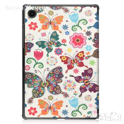 Kалъф Ka Digital за таблет Samsung Galaxy Tab A8 2021, 10,5 Inch, X200 / X205, Пеперуди