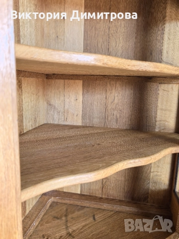 Ъглова витрина Антик , снимка 6 - Секции и витрини - 52159117