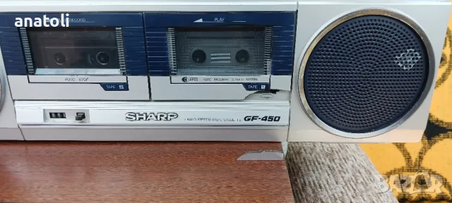 SHARP GF-450H , снимка 7 - Радиокасетофони, транзистори - 49879165