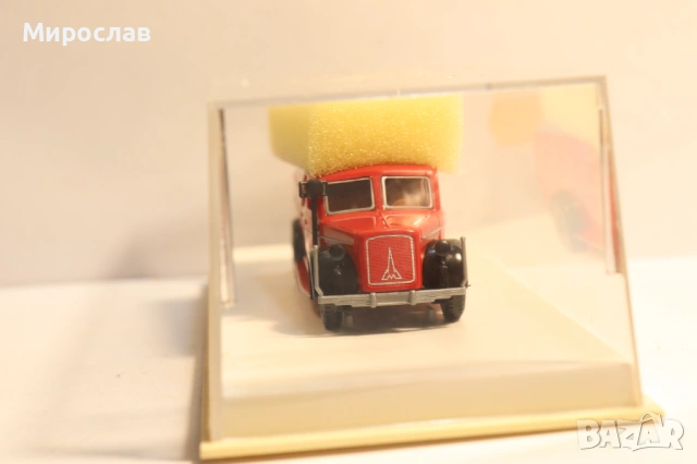 BREKINA H0 1/87 MAGIRUS ПОЖАРНА КАМИОН МОДЕЛ, снимка 3 - Колекции - 53297452