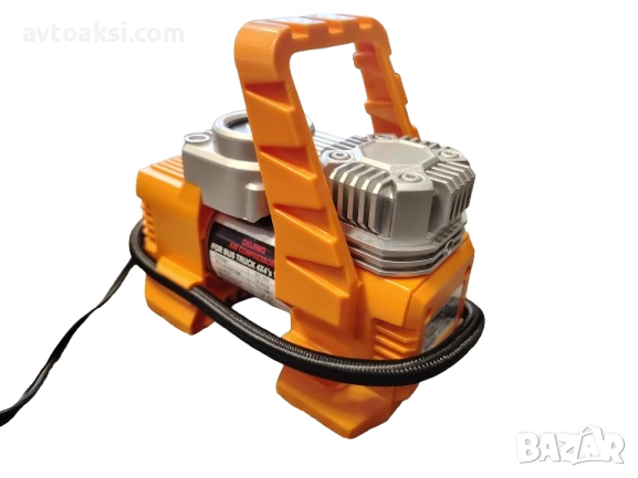 Компресор за гуми 12V метален -102-10, снимка 3 - Аксесоари и консумативи - 52890017