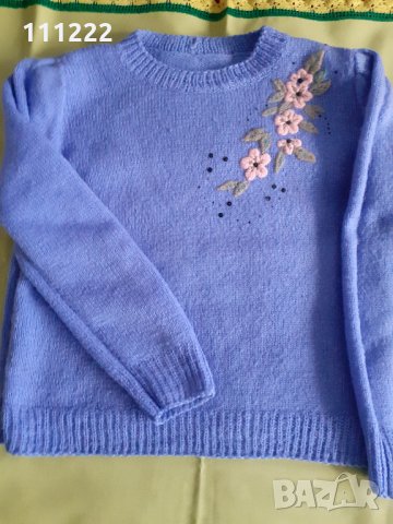 дамски ръчно плетени блузи, снимка 2 - Блузи с дълъг ръкав и пуловери - 23869825