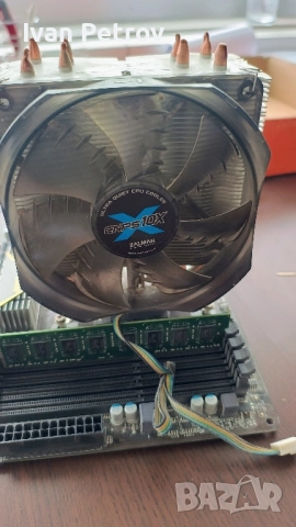 Продавам комплект CPU, main board, ram, cooler, снимка 5 - Дънни платки - 51451028