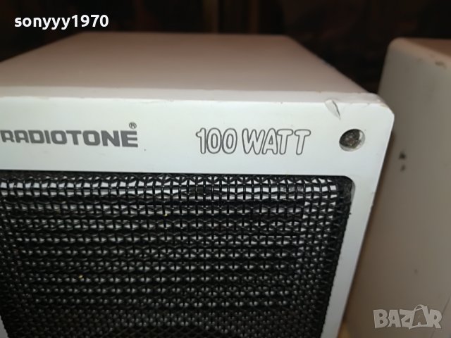 RADIOTONE SM1002 100WATT/8ohm X2 ВНОС-SWISS L2510221331, снимка 12 - Тонколони - 38447466