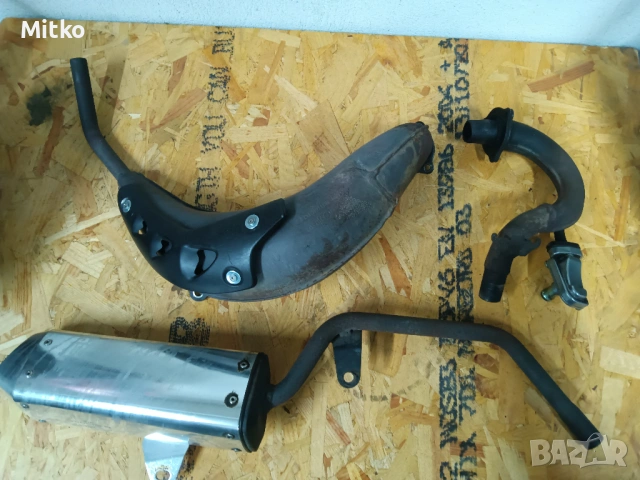 Оригинална изпускателна система за Minarelli AM6 скутер/мотопед 