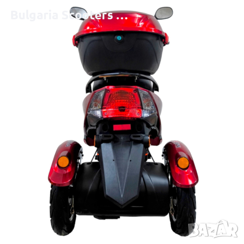 Електрическа триколка тип скутер Maxmotors Sport 1500W/ 48V/ 20AH, снимка 4 - Мотоциклети и мототехника - 44776662