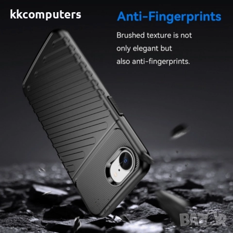 Apple iPhone 16e Thunderbolt TPU Удароустойчив Калъф и Протектор, снимка 4 - Калъфи, кейсове - 52674358