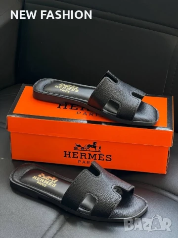 Дамски Чехли ⚡ Hermes 