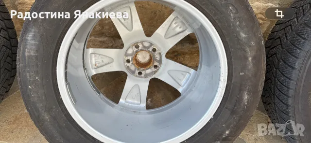 Джанти DEZENT R19 без забележки с  зимни гуми PIRELLI SCORPION 275/55/19 като нови подходящи за SUV, снимка 3 - Гуми и джанти - 55954044