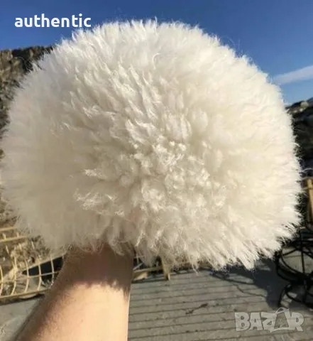 Мъжка ръчно изработена Зимна шапка от овча вълна Хабиб Нурмагомедов, снимка 3 - Шапки - 47413948