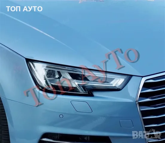 Капаци Стъкла за Фарове А4 Б9 Ауди Audi A4 B9 2015-2019 Капаци Фарове Стъкла Комплект, снимка 6 - Части - 55920094