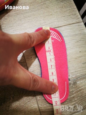 Бебешки маратонки /буйки Adidas да момиче 18 номер, снимка 6 - Бебешки обувки - 40058275