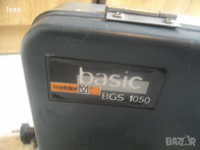 1050 Вата-ф210мм-Немска Пендула-Потъващ/Повдигащ Циркуляр-ОТЛИЧЕН-Basic Meister BGS1050-GERMANY, снимка 8 - Други инструменти - 36642985