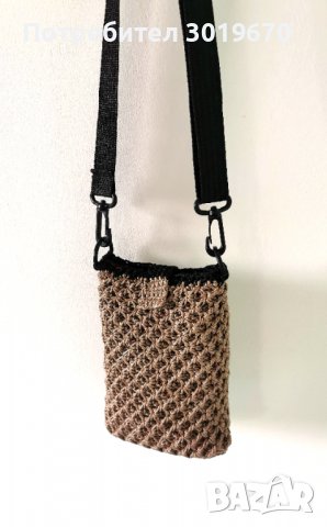 Мини плетена чанта, снимка 2 - Чанти - 36613119