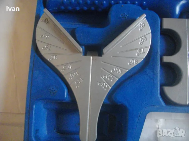 НОВА НЕМСКА ОРИГИНАЛНА РЪЧНА НОЖИЦА 5 ПРИСТАВКИ ЗА РЯЗАНЕ НА ПВЦ ТРЪБИ ЛАЙСНИ ПРОФИЛИ POWERFIX PROFI, снимка 9 - Други инструменти - 48998330