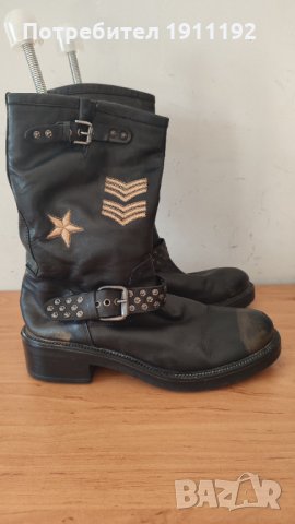 Ботуши. Естествена кожа. 40, снимка 3 - Мъжки ботуши - 35448766