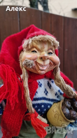 Bebe Norway Paul Bonner– Колекционерски Винтидж Коледен гном!, снимка 10 - Колекции - 52435655