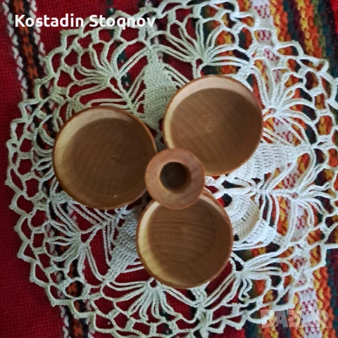 Дървени прибори за маса, снимка 10 - Вази - 43533924