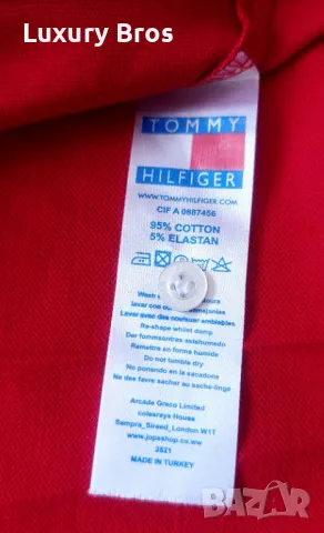Мъжки тениски с яка Tommy Hilfiger, снимка 5 - Тениски - 48846693
