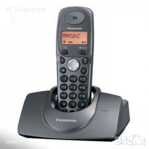 Безжичен телефон Panasonic KX-TG1100FX със зарядно в Стационарни телефони и  факсове в гр. Пазарджик - ID32093525 — Bazar.bg