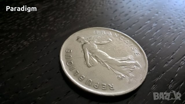 Монета - Франция - 5 франка | 1971г., снимка 2 - Нумизматика и бонистика - 29376665