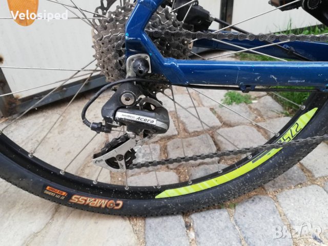 Велосипед CUBE Shimano Acera 27.5"     27 скорости, снимка 4 - Велосипеди - 44498739