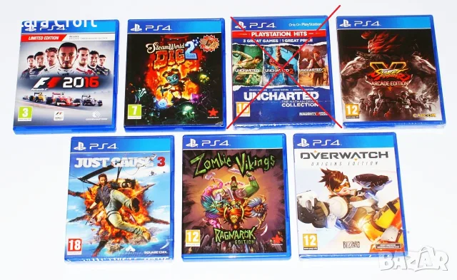 PS4 игри PlayStation 4 PS4 ПлейСтейшън 4 ПС4 игри по 18 € Сони