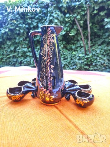 Керамичен сервиз за ракия, снимка 2 - Сервизи - 34326587