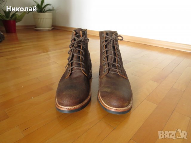 Nisolo Andres All Weather Boot, Waxed Brown , снимка 5 - Мъжки боти - 30337236