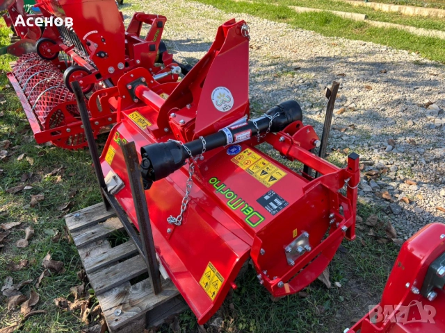 Италианска Фреза за малък трактор Del Morino Eagle 125, снимка 5 - Селскостопанска техника - 52263633