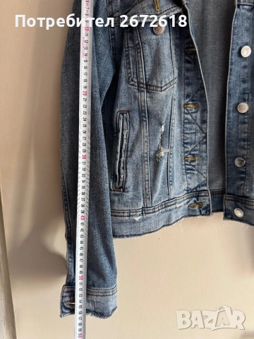 Дънково яке на Zara, снимка 5 - Якета - 53085762