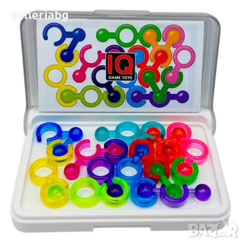 Логическа игра IQ пъзел, снимка 2 - Игри и пъзели - 49773891