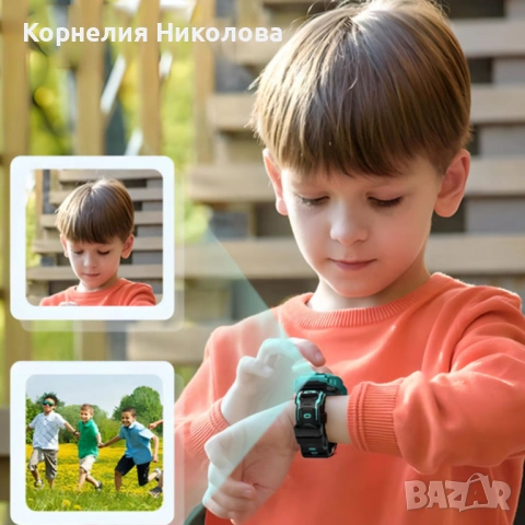 Детски смарт часовник с GPS и SOS , снимка 2 - Детски - 54202497