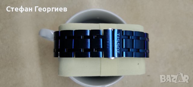 Часовник Tissot син, снимка 2 - Мъжки - 42864225