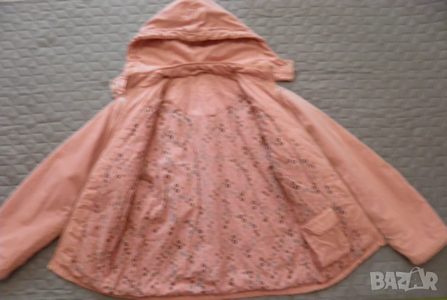 Дамско розово яке с качулка S/М, снимка 2 - Якета - 54312908