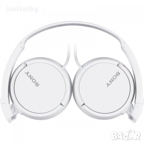 Аудио слушалки On Ear Sony MDR-ZX110B, Черни/бели, снимка 4 - Слушалки и портативни колонки - 39608596