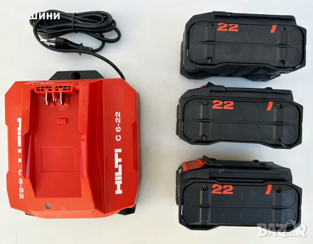 Hilti Сет Nuron - Нов Безчетков сет от перфоратор, винтоверт и ъглошлайф 2026, снимка 12 - Винтоверти - 55879737