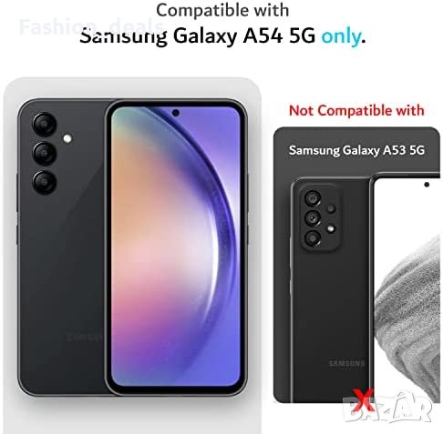 Нов черен калъф кейс гръб за телефон Samsung A54 Защита Самсунг, снимка 2 - Калъфи, кейсове - 40428440