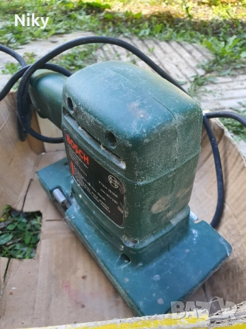 Виброшлайф Bosch+шкурки , снимка 4 - Други инструменти - 51613073