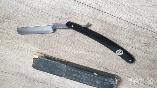 Рядък бръснач CARL RADER SOLINGEN, снимка 9 - Други ценни предмети - 47350577