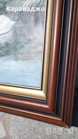 Картина Лебеди, снимка 4 - Картини - 50426031