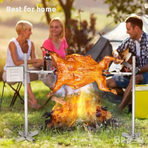  Професионален мотор за барбекю Yontwe SP-S40, снимка 6 - Барбекюта - 50684734