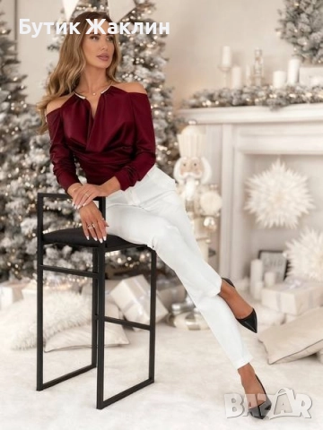 Ефектни дамски блузи, снимка 3 - Блузи с дълъг ръкав и пуловери - 52716463