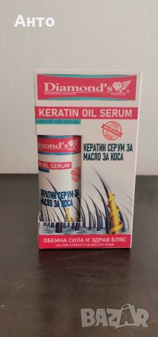 Кератин серум за здрява и блестяща коса, снимка 1 - Продукти за коса - 34531752