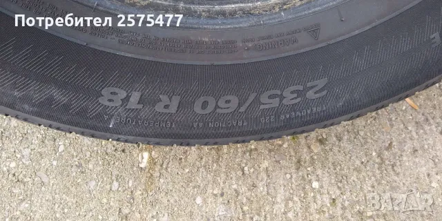 235/60/18 Мишелин , снимка 3 - Гуми и джанти - 47795824